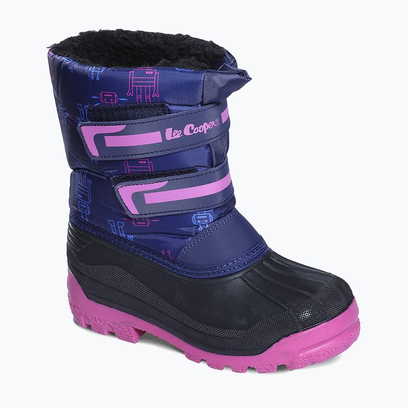 Lee Cooper gyermek hótaposó LCJ-23-44-2007 navy/fuchsia 7