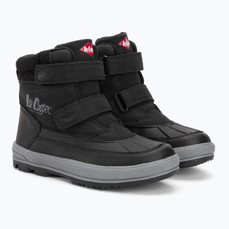 Lee Cooper gyermek hótaposó LCJ-23-01-2057 fekete 4