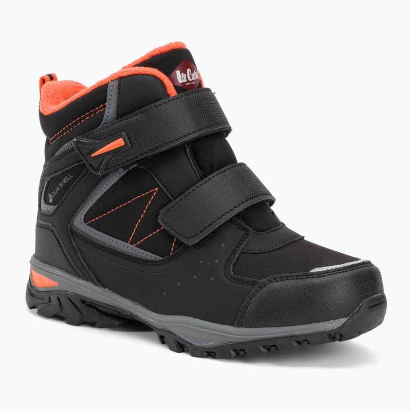 Lee Cooper gyermek hótaposó LCJ-23-01-2060 fekete/narancs