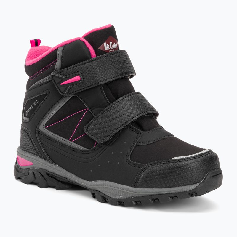 Lee Cooper gyermek hótaposó LCJ-23-01-2061 fekete/fukszia