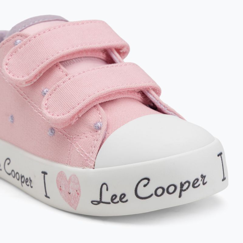 Lee Cooper gyermek cipő LCW-25-02-3265K rózsaszín 7