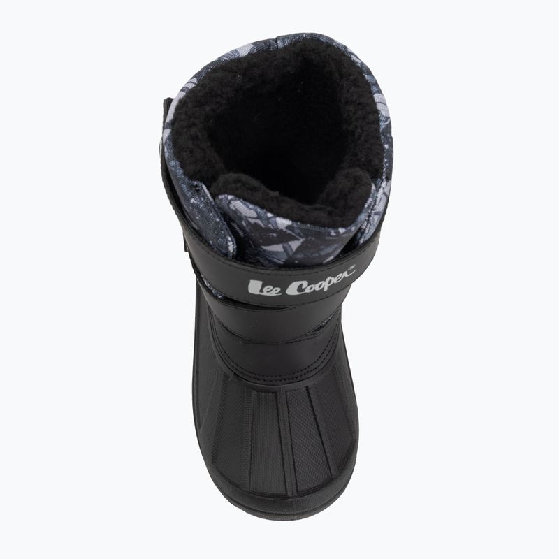 Lee Cooper gyermek hócsizma LCJ-25-10-3781K fekete 5