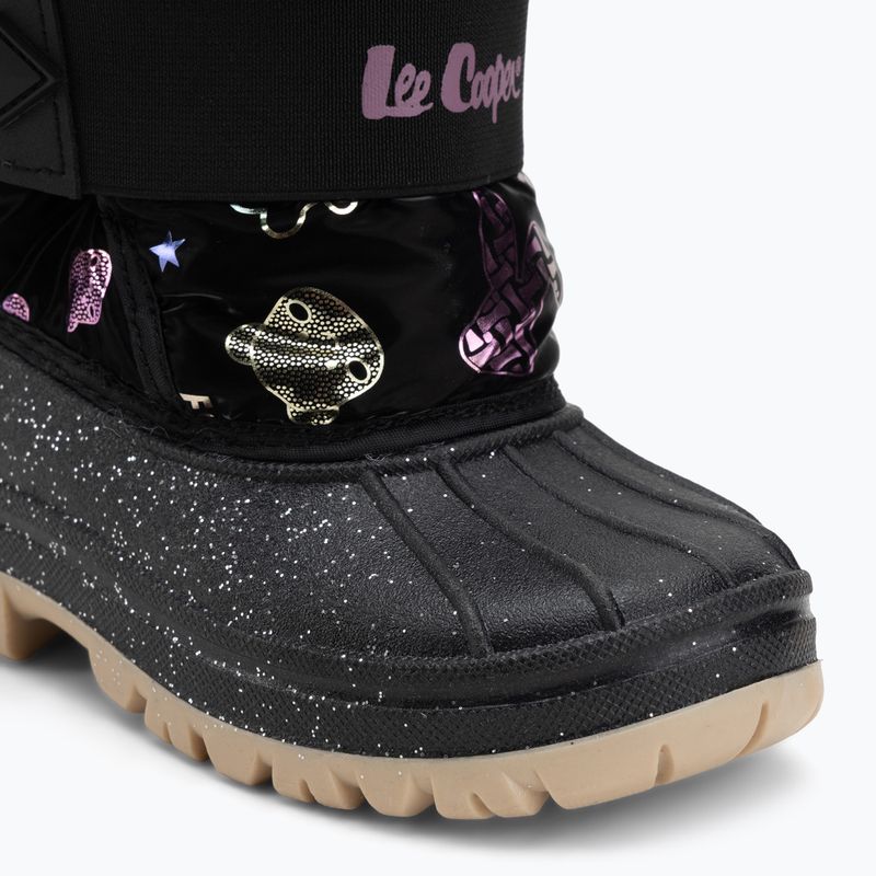 Lee Cooper gyermek hócsizma LCJ-25-10-3787K fekete/fuszi színű 7