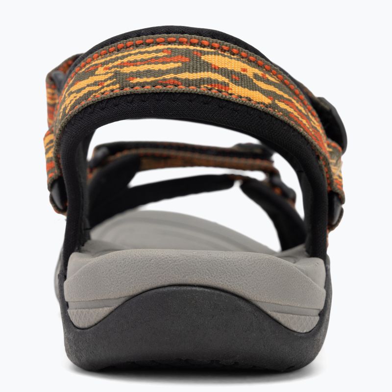 Grisport női szandál 349025L khaki/narancssárga/narancssárga 6