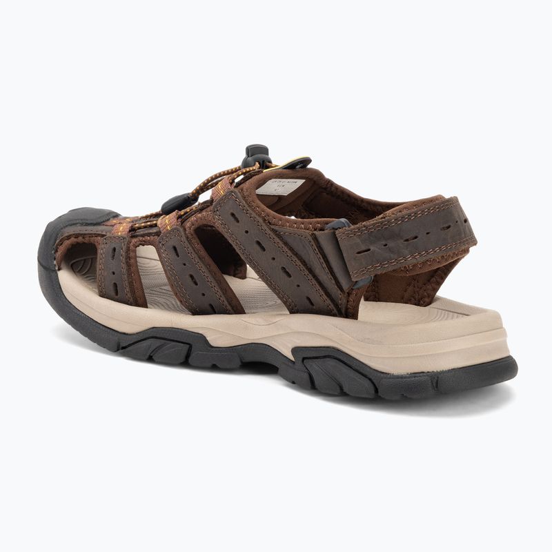 Grisport férfi szandálok 019028M barna 3