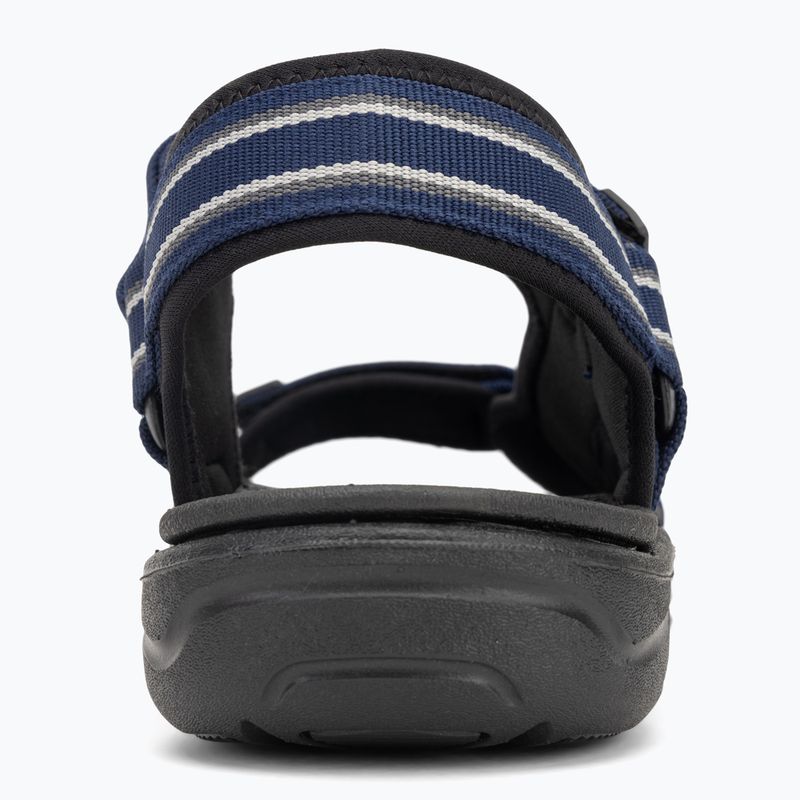 Férfi Grisport 019034M fekete/szürke szandálok 6