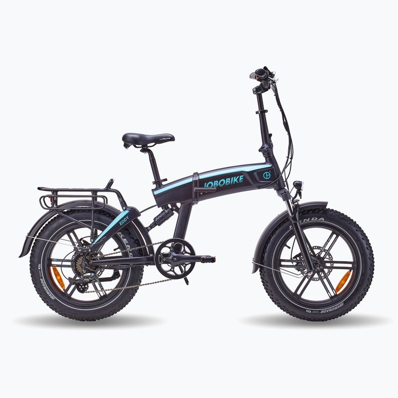 JOBOBIKE Eddy 48V 14Ah 672Wh elektromos kerékpár, fekete