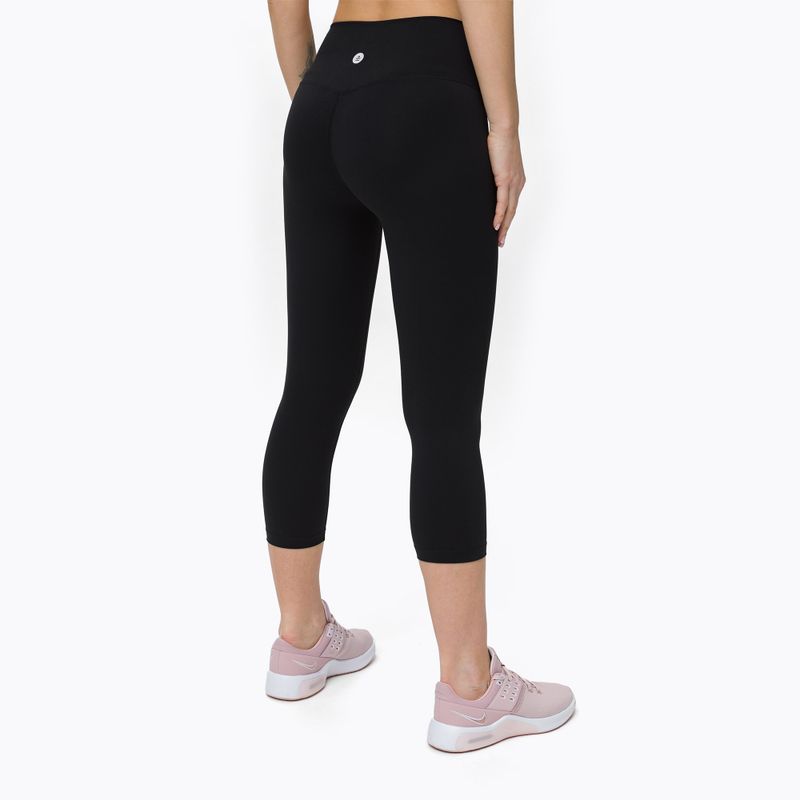 Női jóga leggings Moonholi Yoggings 7/8 fekete 236 3