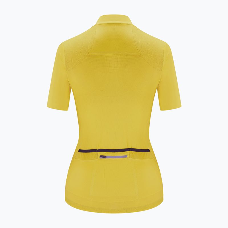 Női kerékpáros mez Quest Adventure yellow 2