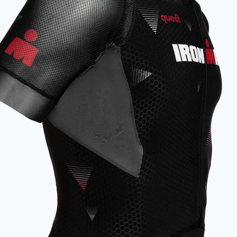 Férfi triatlonos overall Quest The Fastest GVT Iron Man black 4