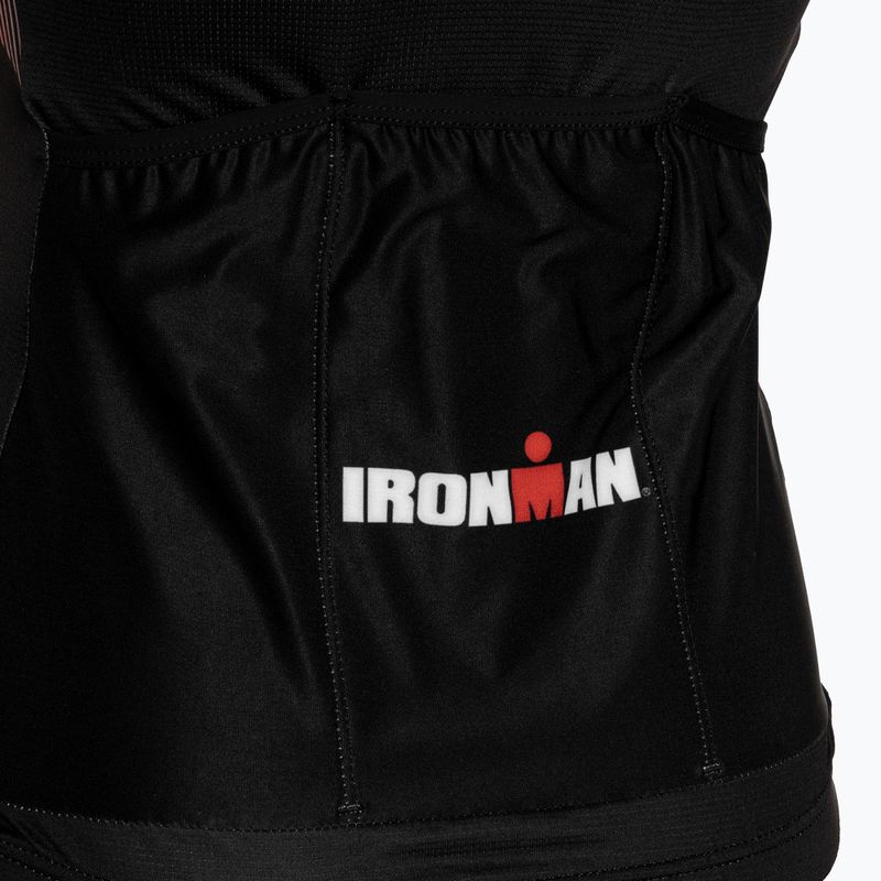 Női kerékpáros póló Quest Race Line France Iron Man black 6