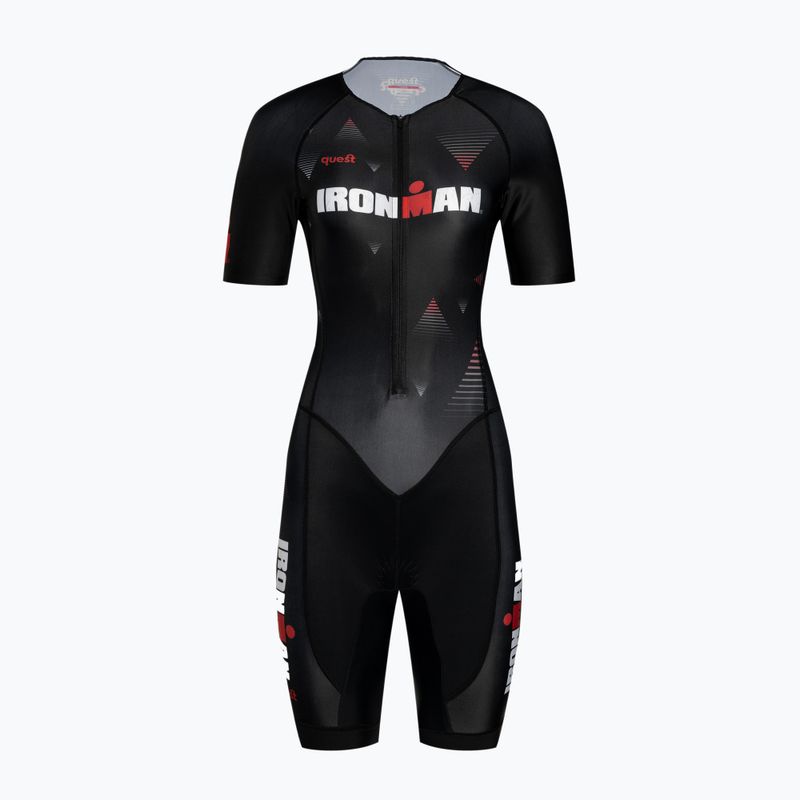 Női triatlonos overall Quest Iron Man black