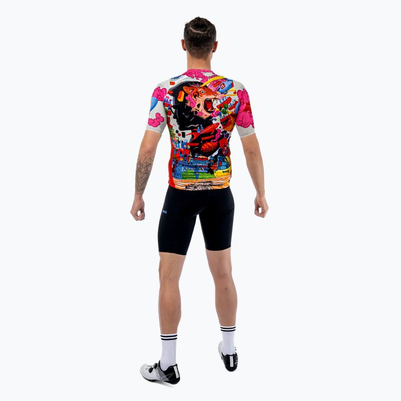 Férfi Quest Tiger kerékpáros mez 3