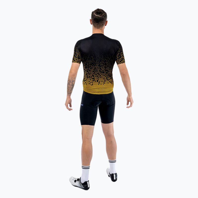 Férfi kerékpáros mez Quest Golden 3