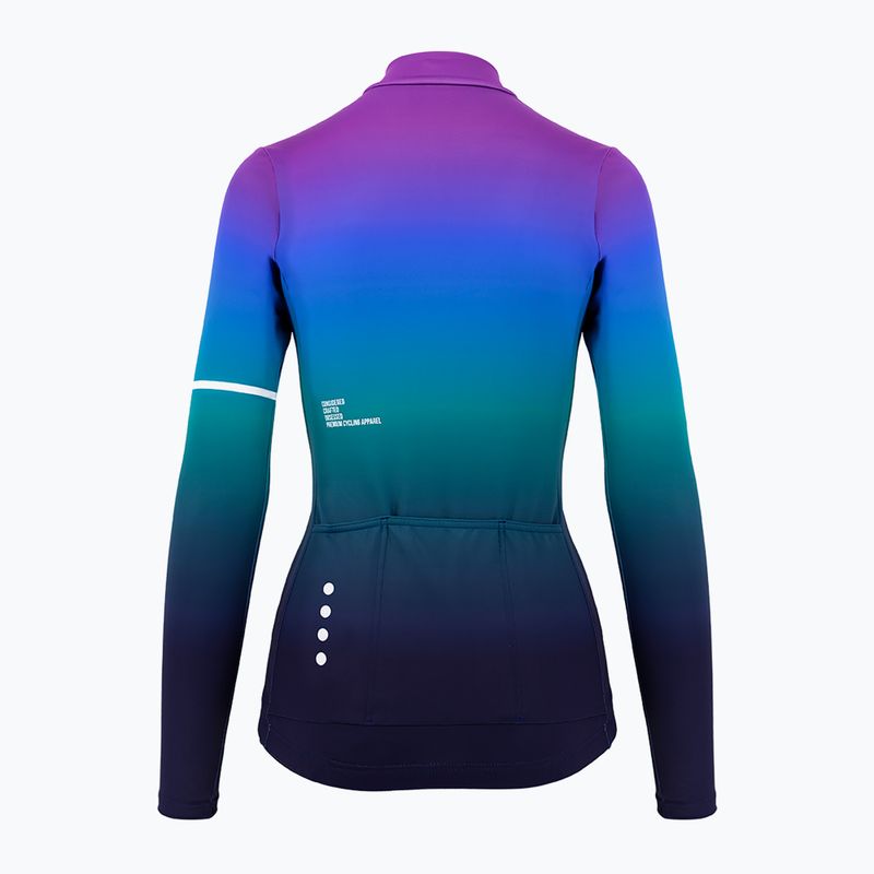Női kerékpáros pulóver Quest Amethyst blue 2