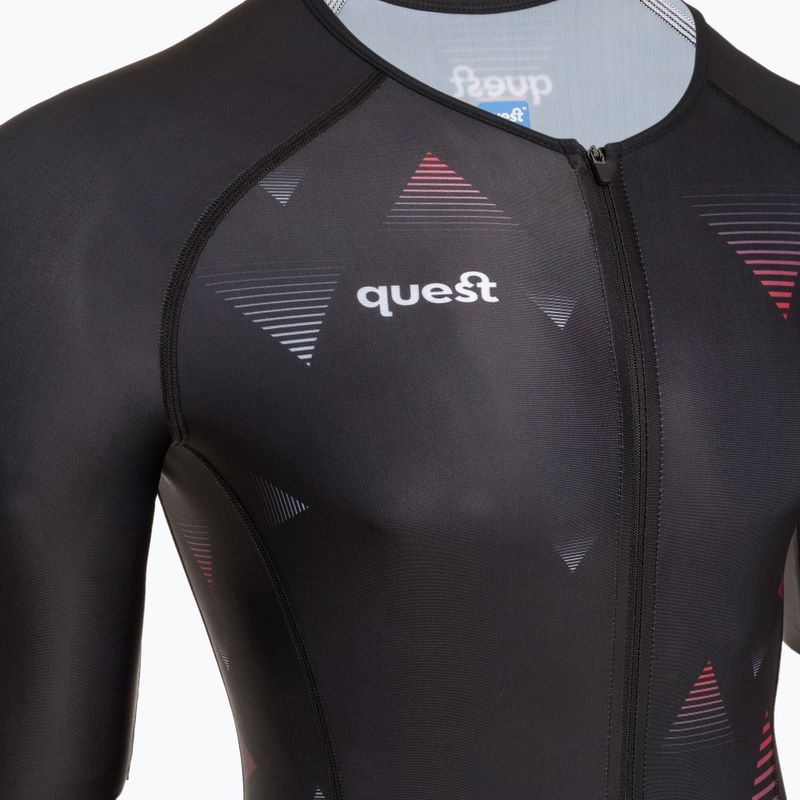 Quest Aerofit Base fekete férfi triatlon ruha 3