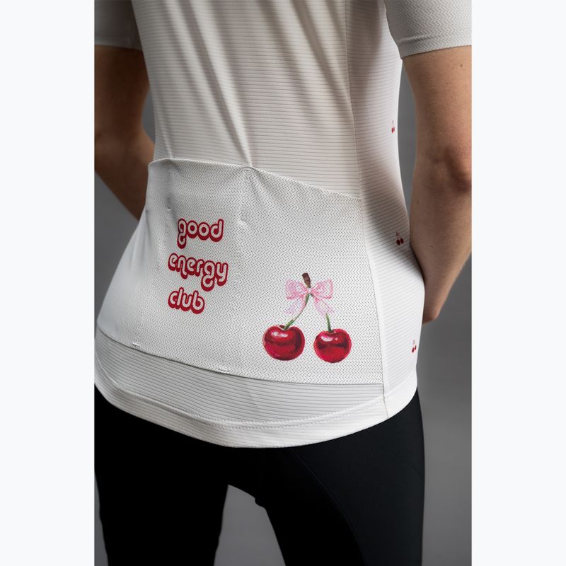 Női kerékpáros mez Quest Cherries W 10
