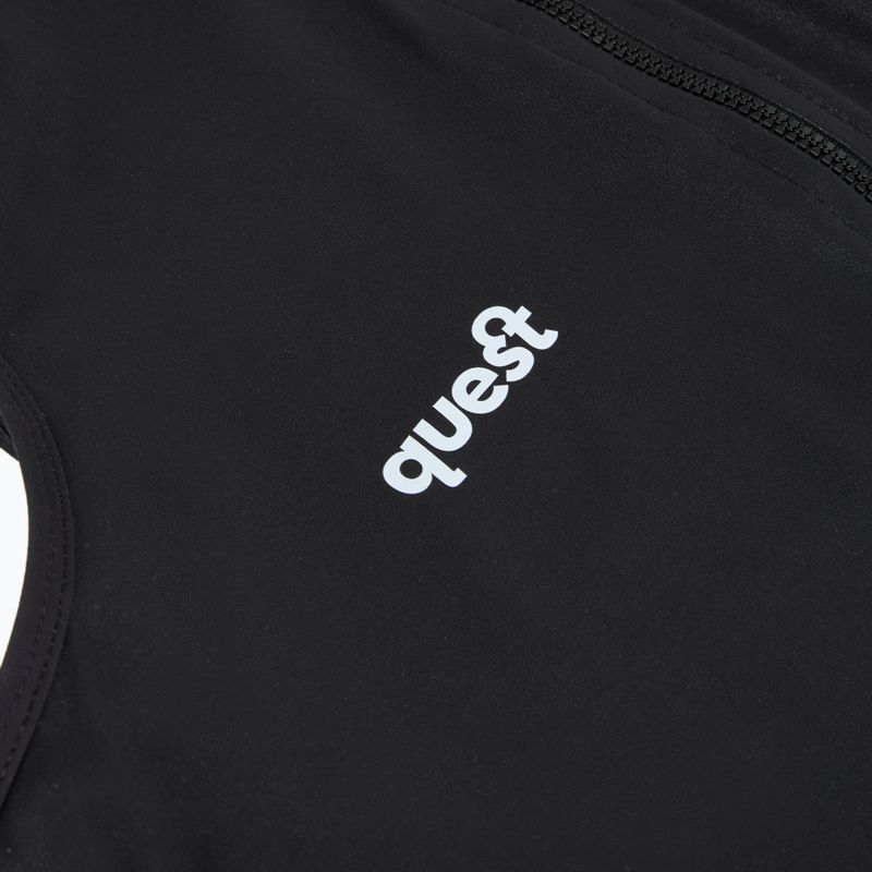 Női kerékpáros mellény Quest Summer black 3