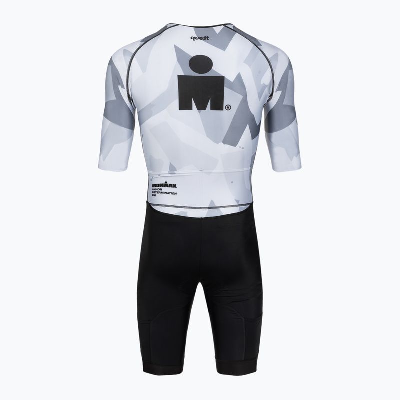 Férfi triatlon overál Quest IRONMAN® shadow 2