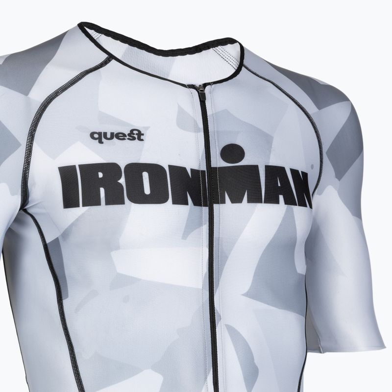 Férfi triatlon overál Quest IRONMAN® shadow 3