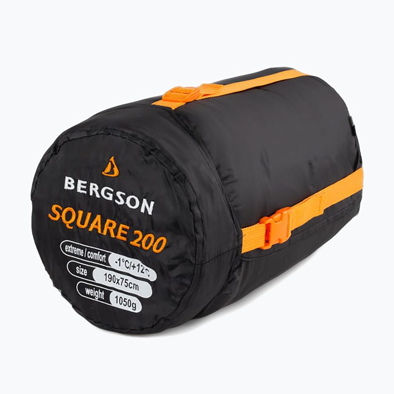 BERGSON Square 200 black hálózsák 6