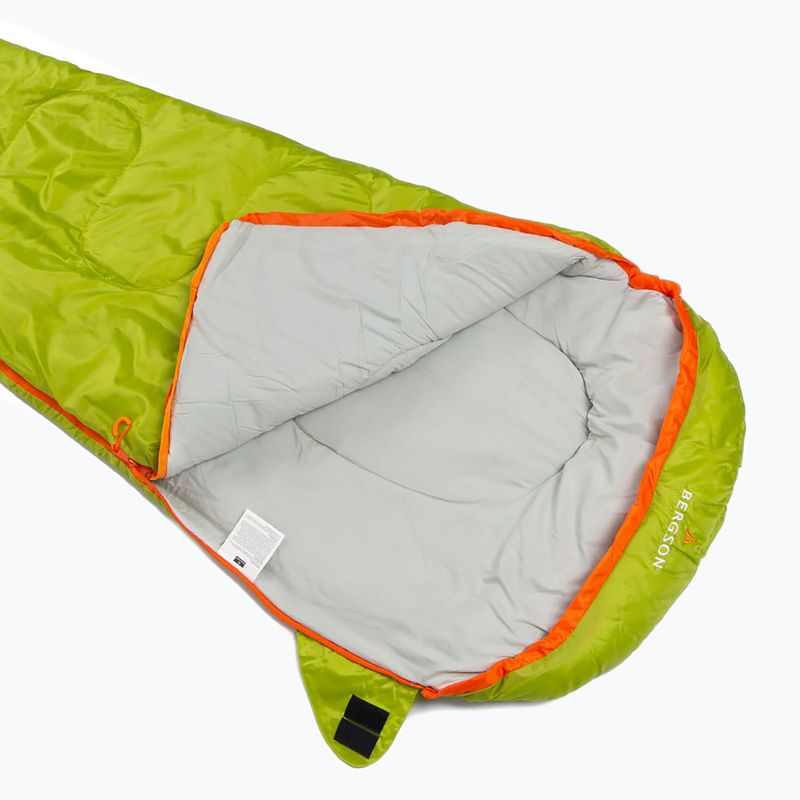 BERGSON Junior 300 grenoble green gyermek hálózsák 3