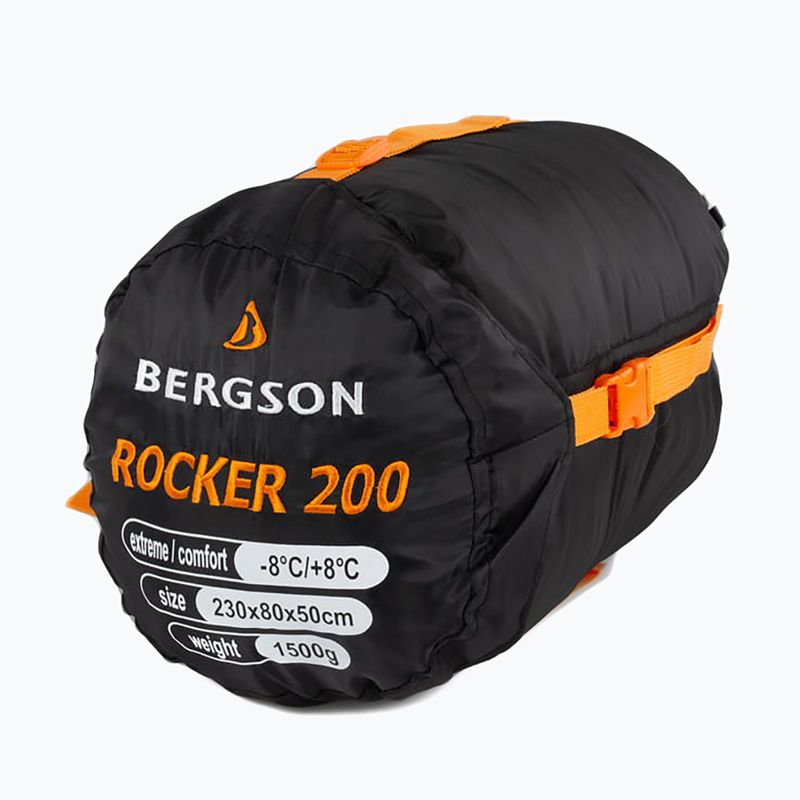 BERGSON Rocker 200 asphalt/navy hálózsák 8