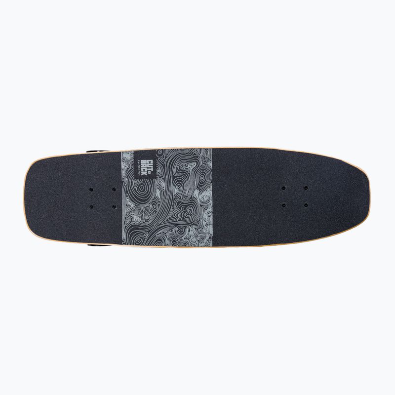 Szörfdeszka CUTBACK Black Wave szörfdeszka fekete 3