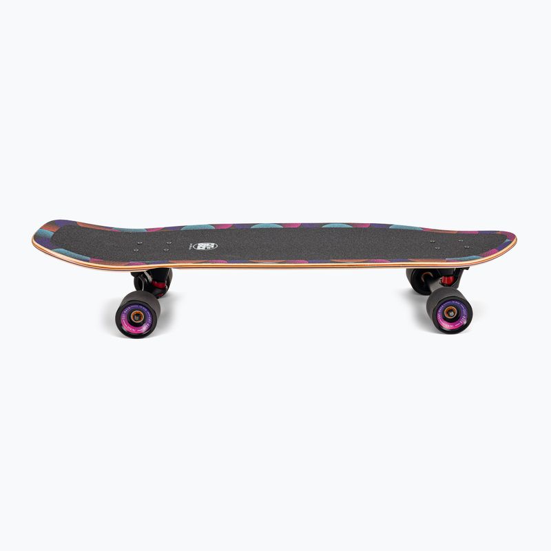 Surfskate gördeszka Cutback Big Wave 34" fekete és színes CUT-SUR-BWA 3