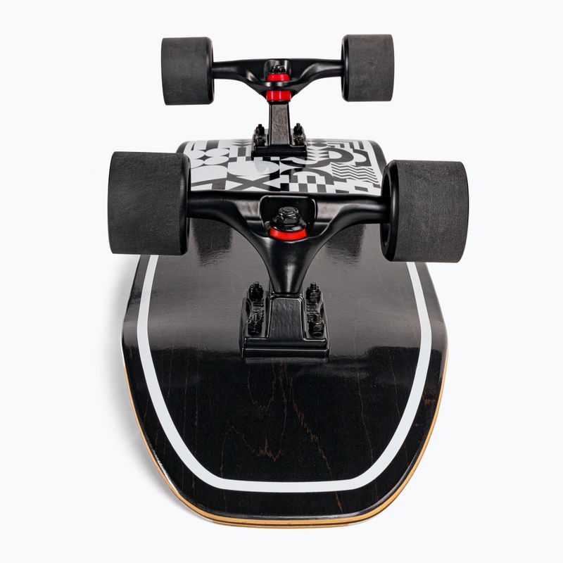 Surfskate Cutback B&W 32" fekete-fehér gördeszka CUT-SUR-B&W 5
