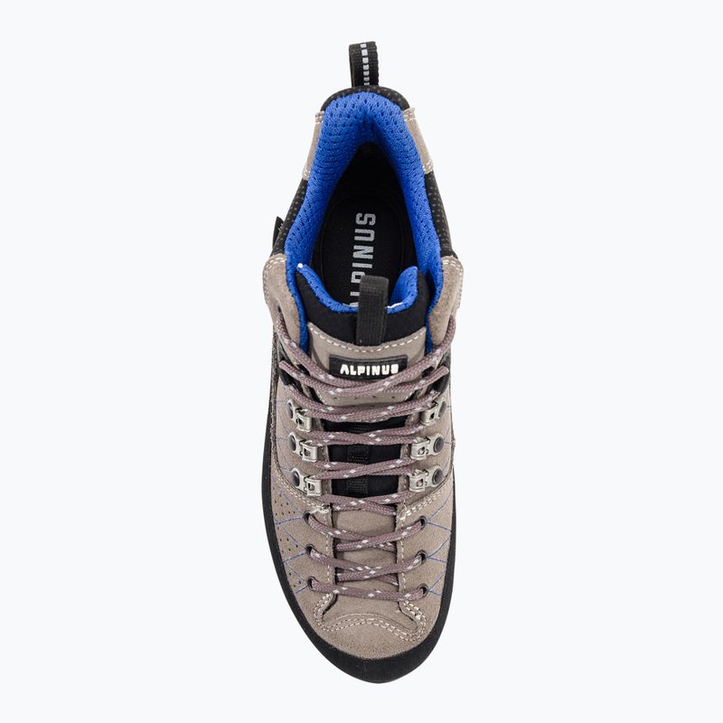 Női túrabakancs Alpinus The Ridge Mid Pro antracit/kék 6