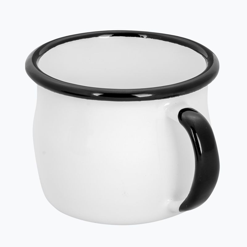 Turista bögre Alpinus Enamelled White Lynx 2