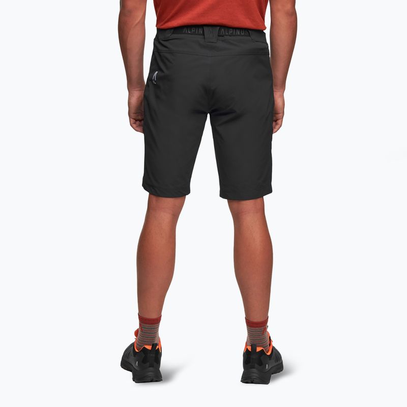 Férfi trekking rövidnadrág Alpinus Terminio fekete 3