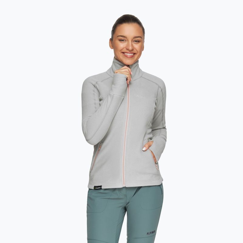 Női thermo pulóver Alpinus Grivola Thermal Pro szürke