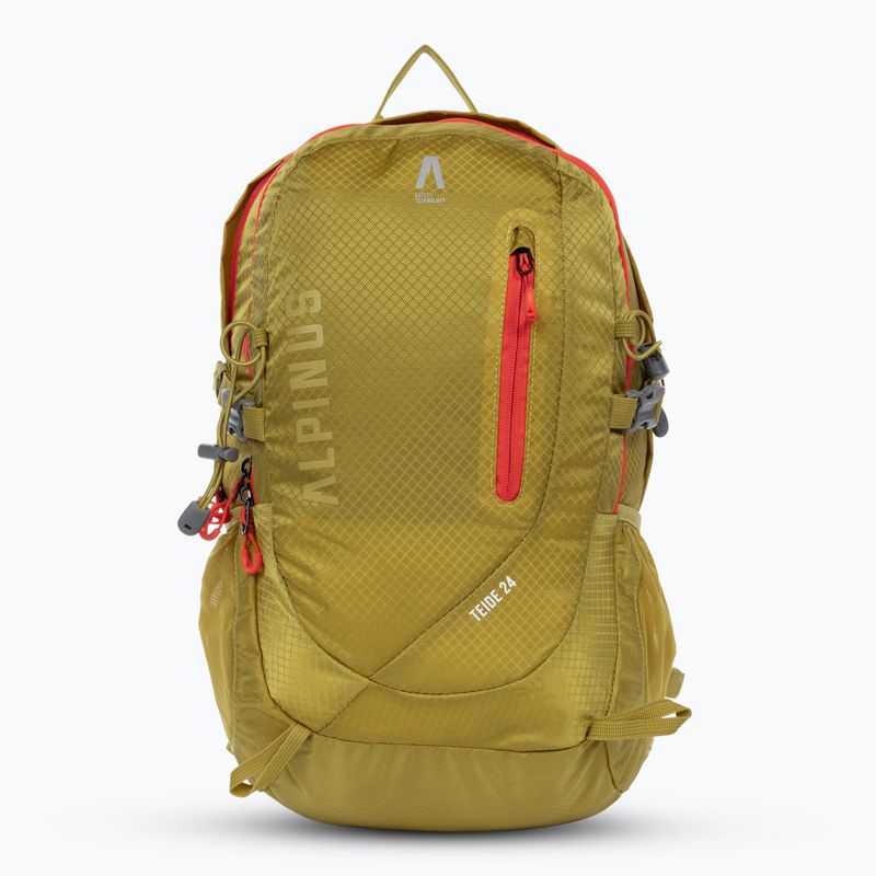 Alpinus Teide 24 l túra hátizsák lime zöld