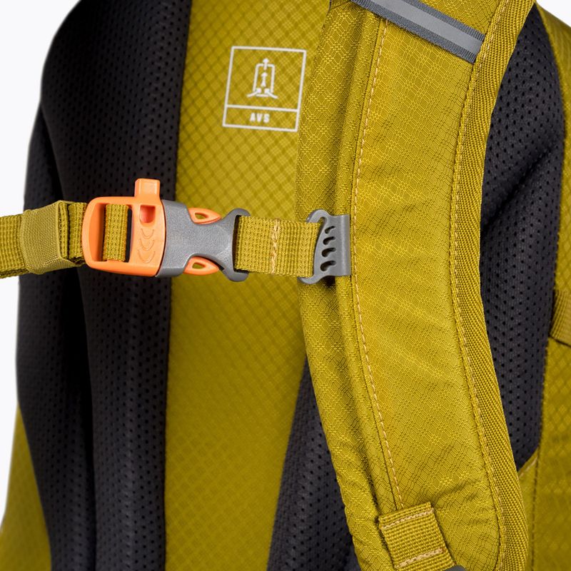 Alpinus Teide 24 l túra hátizsák lime zöld 7