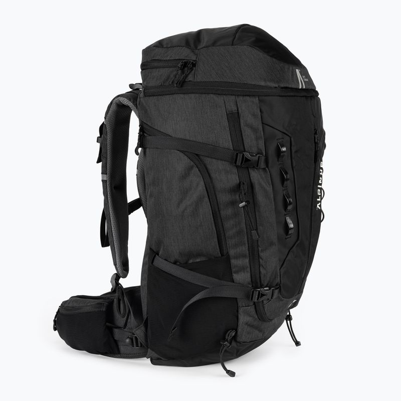 Alpinus Otway 50 l trekking hátizsák fekete 2