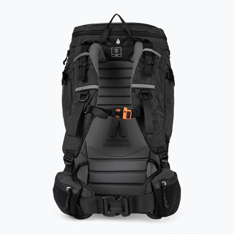 Alpinus Otway 50 l trekking hátizsák fekete 3