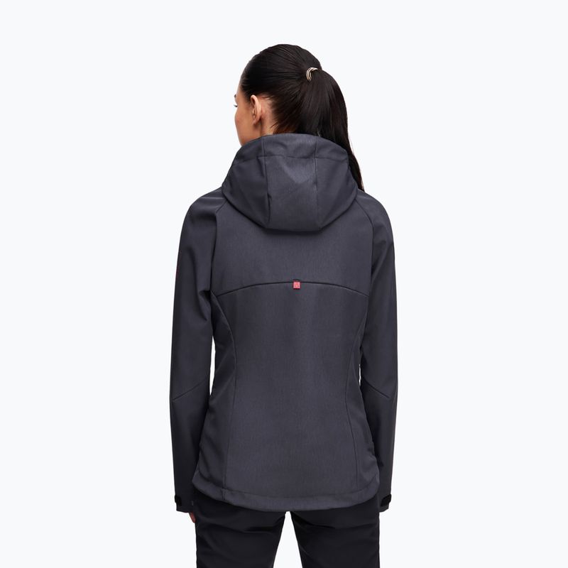Női softshell dzseki Alpinus Minthi graphite/black 2