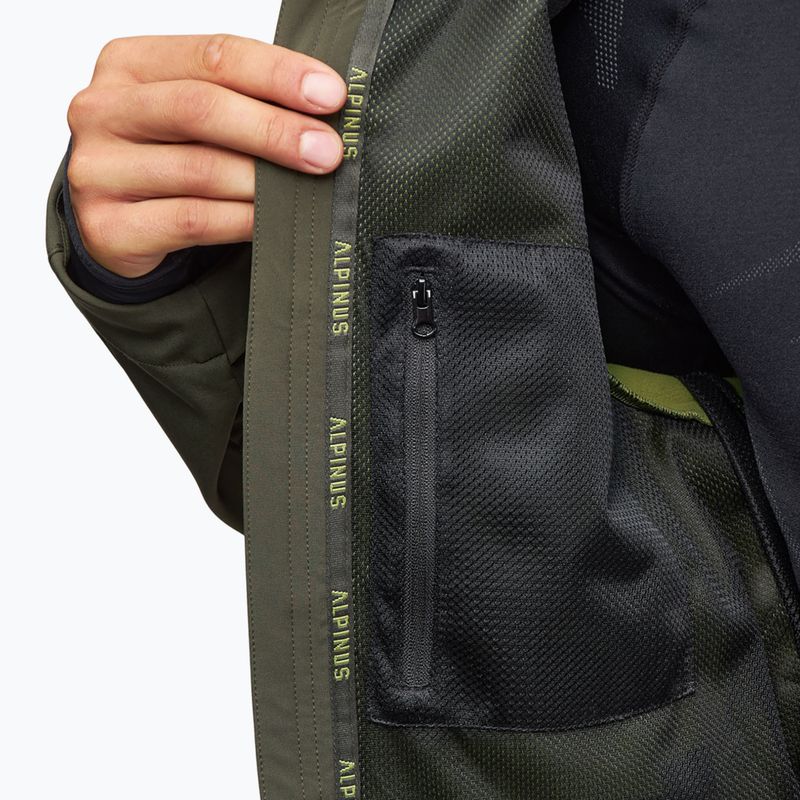 Alpinus Roignais Tactical férfi softshell dzseki olívazöld 5