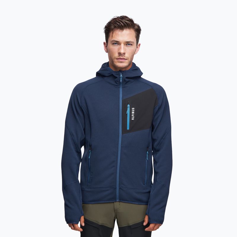 Férfi thermo pulóver Alpinus Fryatt tengerészkék