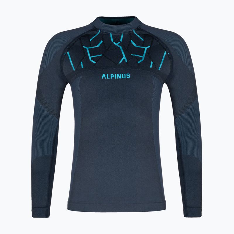 Gyermek termo alsónemű szett Alpinus Tactical Gausdal grafit/kék 2