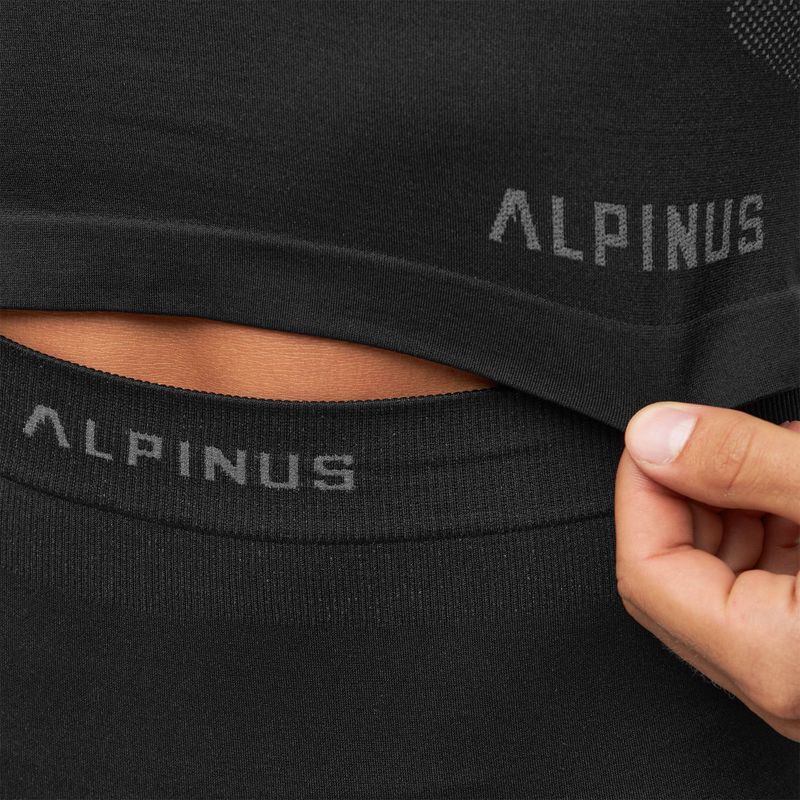 Férfi termikus alsónemű szett Alpinus Active Idre fekete 5