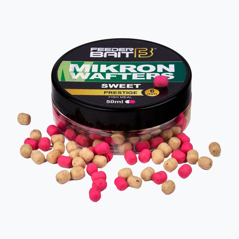 Feeder Bait Mikron Wafters Sweet fehér és rózsaszín FB27-5