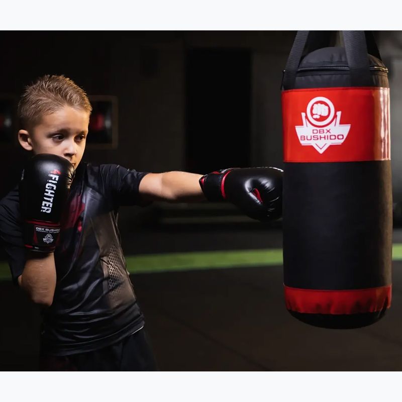 Gyermek boxzsák DBX BUSHIDO Kids 60 cm red 14