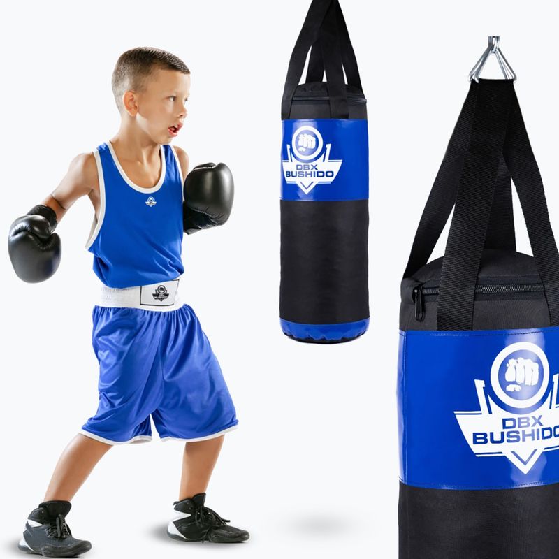 Gyerek boxzsák DBX BUSHIDO Kids 60 cm blue 9