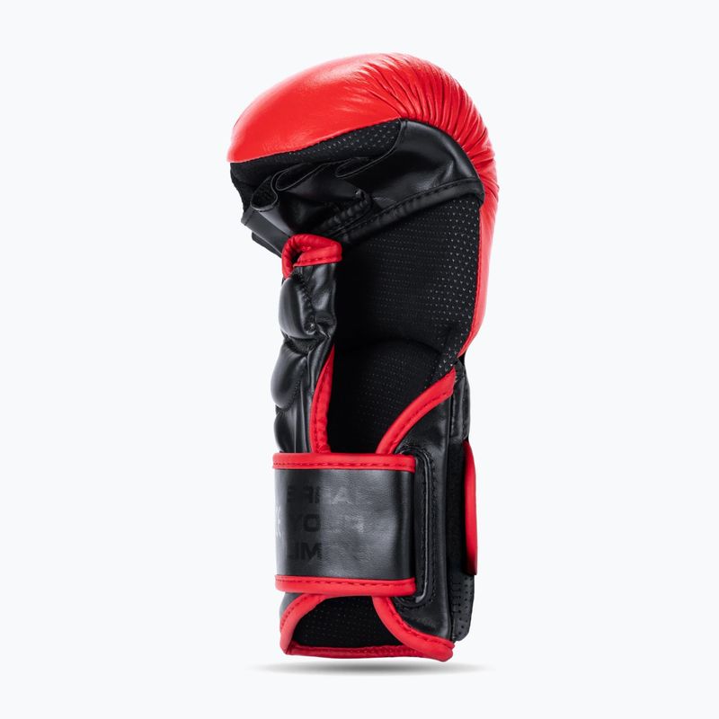 DBX BUSHIDO MMA Premium fekete/piros grappling kesztyű 7