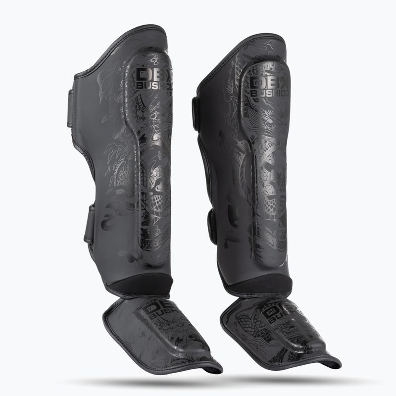 Sípcsontvédők DBX BUSHIDO Black Dragon black/dragon 2