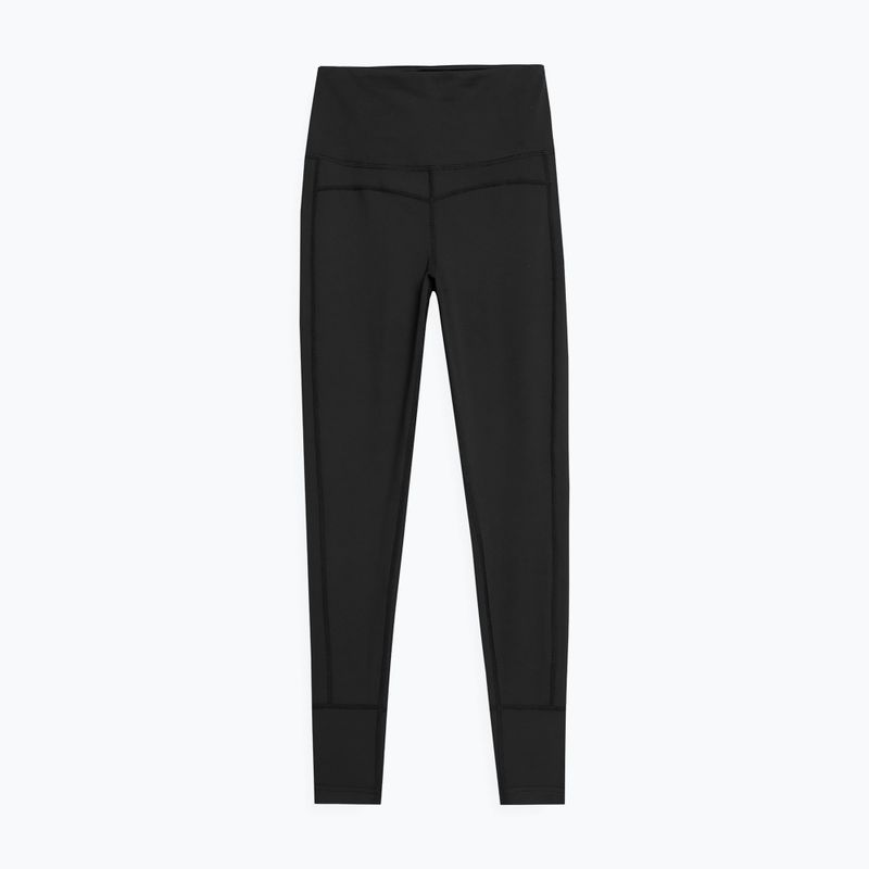 Női leggings 4F fekete 4FSS23TFTIF051-24S