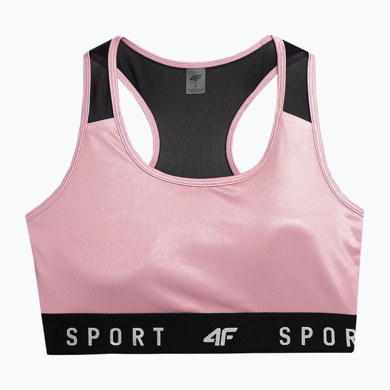4F fitness melltartó rózsaszín 4FSS23USBAF051-56S 4